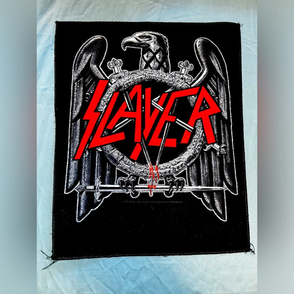 2008 Slayer Back Patch